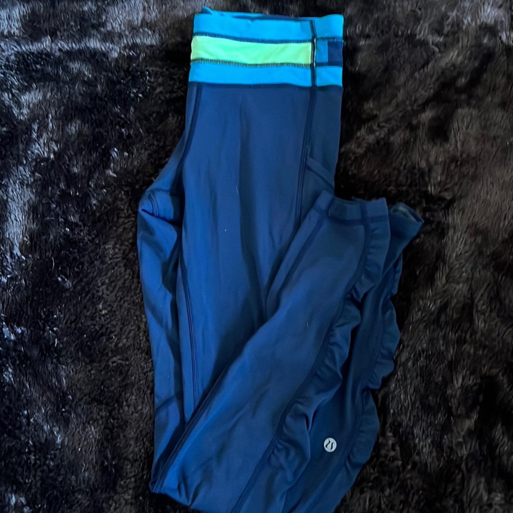 lululemon full length leggings with side pockets
